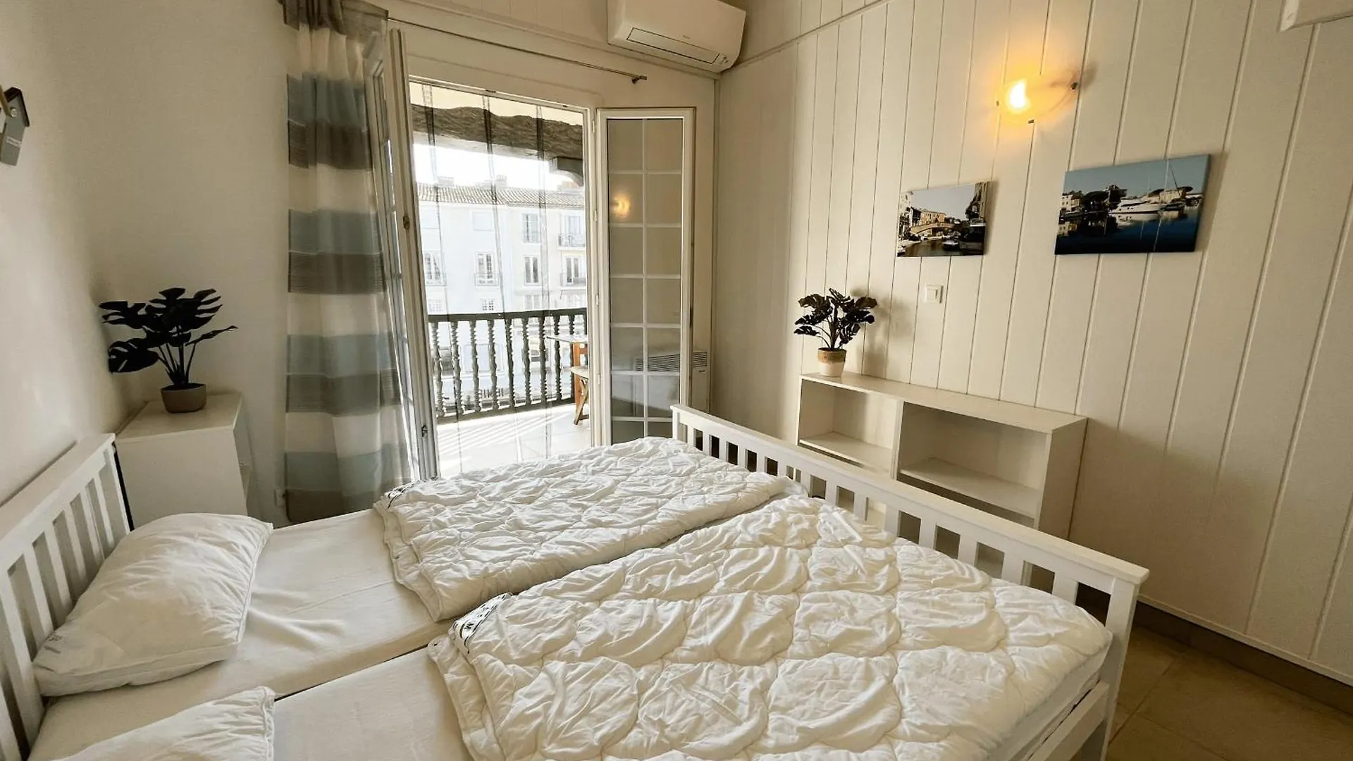 Fully Renovated 2-Room Apartment With Ac A Large Balcony In The Center Grimaud